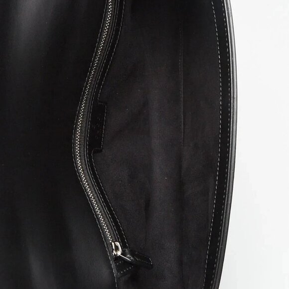 Gucci Black Smooth Leather Super Mini Petite GG Chain Bag - Picture 8 of 9